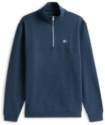 Tommy Hilfiger Mens Regular Badge 1/4 Zip Fleece - Dark Night Navy