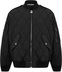 Palm angels Анорак PALM ANGELS Men's Monogram Stand Collar Long Sleeve Parka - Black/White