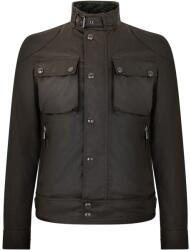 BELSTAFF Яке BELSTAFF Men's Racemaster Waxed Cotton Long Sleeve Funnel Neck Wax Jacket - Burnt Oak