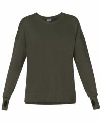 Sweaty betty Блуза SWEATY BETTY Women's After Class Cropped Sweatshirt - nori green