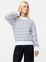 FCUK Блуза French Connection Women's Sunday Stripe Cotton Relaxed Fit Crew Sweatshirt - White
