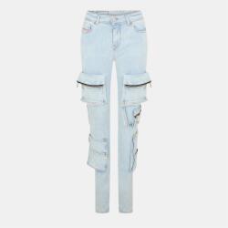 Diesel Дънки Diesel Women's Denim Stretch Mid Rise Skinny Jeans - Blue Denim