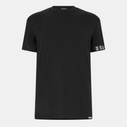 Dsquared2 Тениска DSQUARED2 Men's DSQ Band Logo Slim Fit T-Shirt - Black