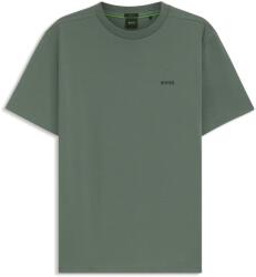 Boss Тениска Boss Mens BOSS GREEN T-Shirt with Logo Design Stretch Cotton - Open Green 358
