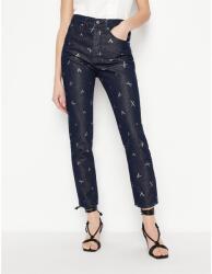 Armani exchange Дънки ARMANI EXCHANGE Women's Straight Leg Jeans - Indigo Denim