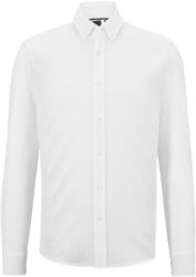 HUGO BOSS Риза с дълъг ръкав Boss Men's Joe Long Sleeve Oxford Shirt - White