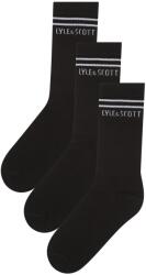 Lyle and Scott Чорапи Lyle and Scott Kids' Crew Socks - Black - sportihobi - 29,32 лв