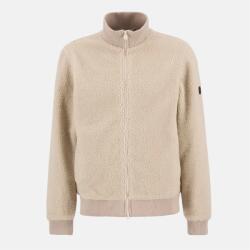 Barbour international Men's Dinstone Fleece Long Sleeve Teddy Coat - Lght Stone ST31