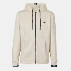 HUGO BOSS Суичър Boss Men's Zip Hoodie Advanced Stretch - Open White