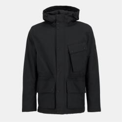 Barbour International Яке Barbour International Men's Endley Waterproof Hooded Long Sleeve Long Puffer Jacket - Black BK11