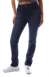 Levi's Юношески дънки Levis Women's High-Rise Junior Straight Leg Jeans - Chls Carbon Glw
