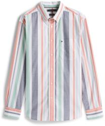 Tommy Hilfiger Риза с дълъг ръкав Tommy Hilfiger Men's Regatta Stripe Long Sleeve Shirt - Orange 0DM