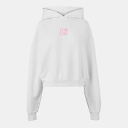 Palm angels Суичър PALM ANGELS Women's Neon Cropped Pull Over Hoodie - White