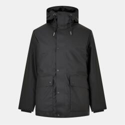 Rains Анорак Rains Men's Nome Waterproof Insulated Hooded Parka - Black 01