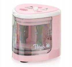 PRT GmbH PO102 elektromos ceruzahegyező, 4xAA, gyerekzár, rózsaszín (511118)