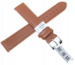Morellato Barna Kézzel Varrott Bőr Olasz Szíj Morellato Debussy 18 mm X5806 (Pasek do zegarka ręcznie szyty włoski)