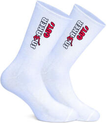  Sneaker Guys - fehér-piros sportzokni