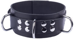  Prémium fekete bőrszíj - érzéki kényeztetéshez