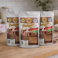 Dia-Wellness Csokoládé ízű pudingpor TRIO 3X70 g - reformnagyker