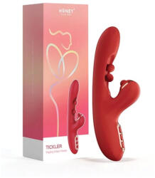 HoneyPlayBox - Tickler Wiggling Tapping Vibrator - Red