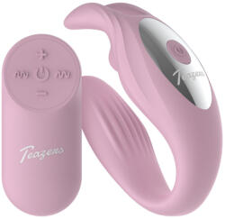 Teazers - Bunny Couple Vibrator with Remote - Pink