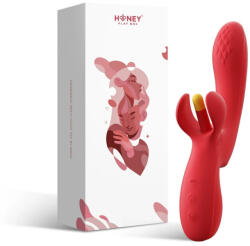 HoneyPlayBox Appvezérlésű vibrátor HoneyPlayBox - Fortexa, piros