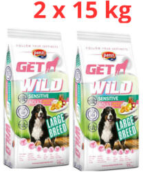 Panzi GetWild Adult Large Breed Sensitive Lamb 2x15 kg