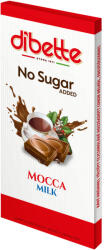 DIBETTE NAS töltött tejcsokoládé 80g kávékrémmel HCN malt. 40% kakaó