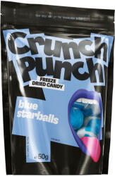 Crunchpunch cukorka 50g blue starballs