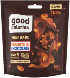 Good Calories datolyás miniszelet földimogyoróval és csokoládéval 6 x 18 g (108 g)