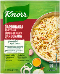 Knorr carbonara spagetti alap 36 g - ecofamily