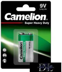 Camelion SUPER HEAVY DUTY cink-klorid elem 6F22/9V-Block-BP1 (6F22-BP1G)