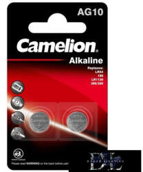 Camelion alkáli gombelem 1.5V AG10/LR54/LR1130/389-BP2 (AG10-BP2)