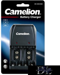 Camelion univerzális akkumulátor töltő （2-4db AA/AAA vagy 1-2db 9V） (BC-0904SM)