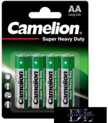 Eldlux CAMELION SUPER HEAVY DUTY cink-klorid elem R6/AA-BP4 (R6P-BP4G)