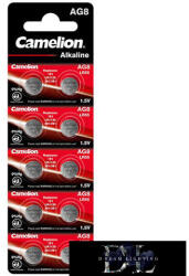Camelion alkáli gombelem 1.5V AG8/LR55/LR1121/391-BP10 (AG8-BP10)
