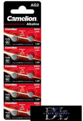 ELDLUX CAMELION alkáli gombelem 1.5V AG2/LR59/LR726/396-BP10 (AG2-BP10)