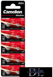 Camelion alkáli gombelem 1.5V AG4/LR66/LR626/377-BP10 (AG4-BP10)