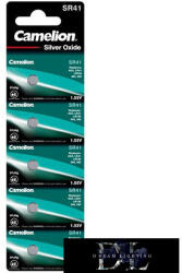 Camelion ezüst-oxid gombelem 1.55V SR41W/G3/392-BP5 (SR41-BP5)
