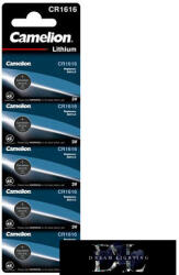 Camelion lítium gombelem 3V CR1616-BP5 (CR1616-BP5)