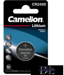 Camelion lítium gombelem 3V CR2450-BP1 (CR2450-BP1)