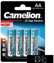 Camelion DIGI alkáli elem LR6/AA-BP4 (LR6-BP4DG)
