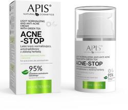 APIS NATURAL COSMETICS Normalizáló krém zöld teával zsíros bőröke 50ml