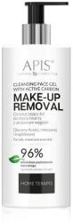 APIS NATURAL COSMETICS Tisztító arclemosó gél aktív szénnel 300ml