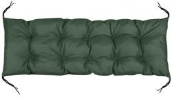 AIO Zöld vízálló kerti háttámlapárna 120x40 cm europaletta padra (87019)