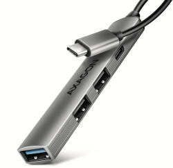 AXAGON HUE-STC ALU STRIP USB-C 4 port hub (HUE-STC) - mzona