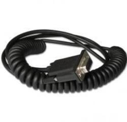 Honeywell Cable: RS232 (5V signals), black, DB9 Female, 3m (9.8Â´), coiled, 5V external power with option power on pin 9, w/o ferrite (ONCBL-020-300-C00)