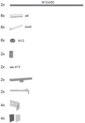 RAVAK NewDay, Gentiana panelkit