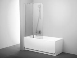 RAVAK CVS2-100 bal kádparaván szatén+transparent