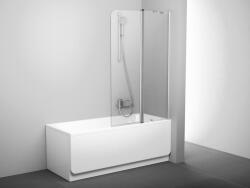 RAVAK CVS2-100 jobb kádparaván szatén+transparent